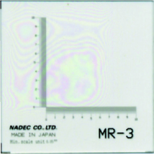 トラスコ中山 KENIS 顕微鏡用マイクロルーラー MR-3 (5枚入)(ご注文単位1袋)【直送品】