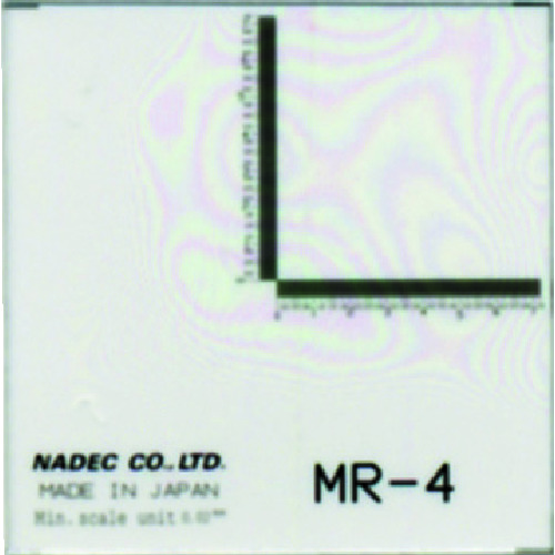 トラスコ中山 KENIS 顕微鏡用マイクロルーラー MR-4 (5枚入)(ご注文単位1袋)【直送品】