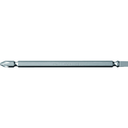 トラスコ中山 アネックス 差替+-ビット +2×-6×135(ご注文単位1本)【直送品】