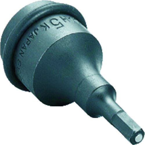 トラスコ中山 TONE インパクト用ヘキサゴンソケット(マグネット付) 5mm(ご注文単位1個)【直送品】
