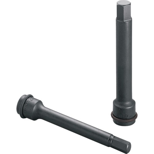 トラスコ中山 TONE インパクト用ロングヘキサゴンソケット 対辺寸法12mm 差込角12.7mm(ご注文単位1個)【直送品】