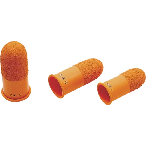トラスコ中山 ハナキゴム ラッキー指サックB(中)(50本入)(ご注文単位1箱)【直送品】