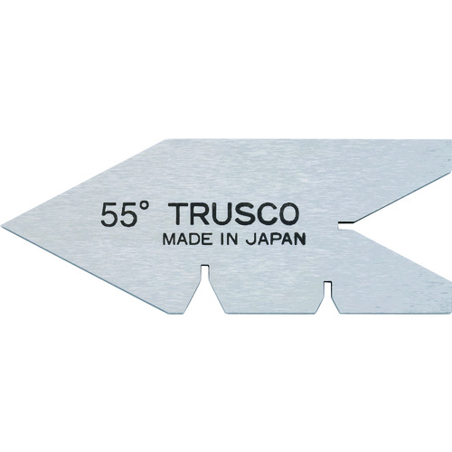 トラスコ中山 TRUSCO センターゲージ 焼入品 測定範囲55°(ご注文単位1個)【直送品】