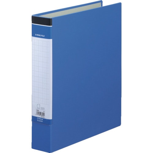 トラスコ中山 キングジム DリングファイルBF 青 131-1506(ご注文単位1冊)【直送品】