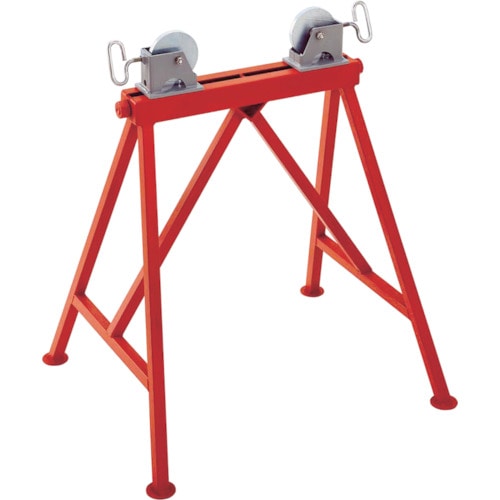 トラスコ中山 RIDGID AR-99 ローラー スタンド W/スチールホイール(ご注文単位1台)【直送品】
