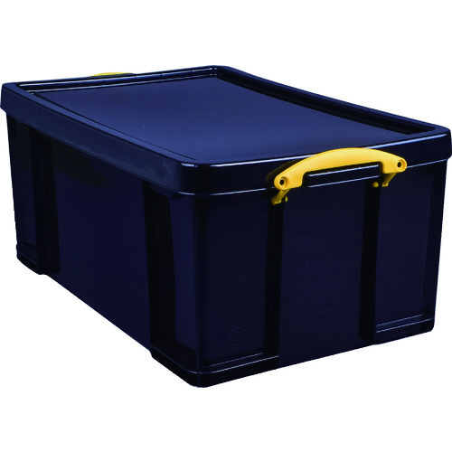 トラスコ中山 RUP コンテナ Really Useful Box 64L ブラック(ご注文単位1個)【直送品】