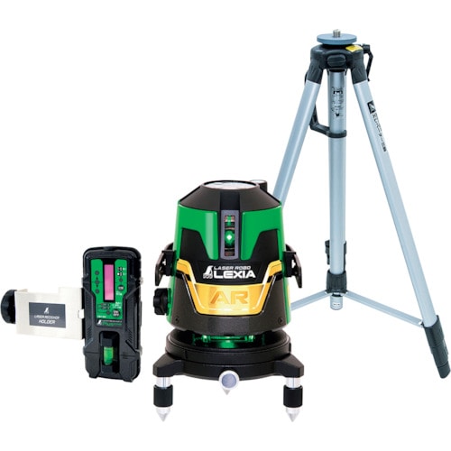 トラスコ中山 シンワ レーザーロボ LEXIA 51ARグリーン 受光器・三脚セット(ご注文単位1セット)【直送品】