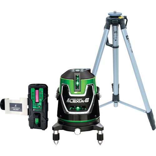 トラスコ中山 シンワ レーザーロボ LEXIA-E 51 グリーン 受光器・三脚セット(ご注文単位1セット)【直送品】