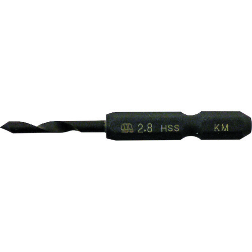 トラスコ中山 スターエム サイディング用下穴錐 刃径2.8mm シャンク径6.35mm(ご注文単位1本)【直送品】