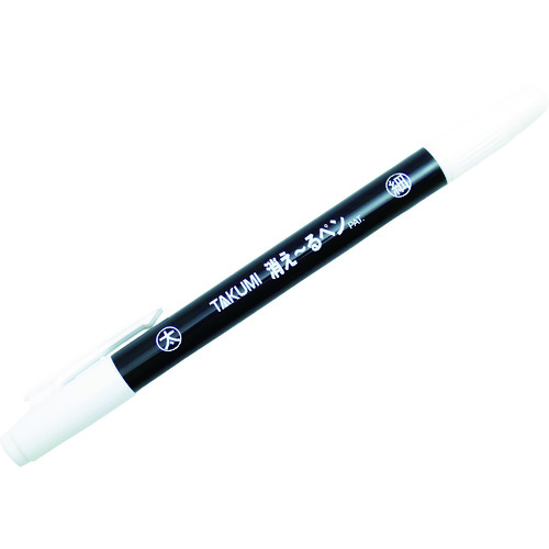 トラスコ中山 たくみ 消え~るペン 白(ご注文単位1本)【直送品】