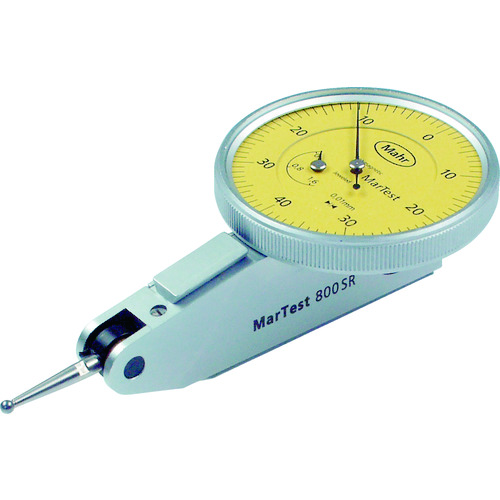 トラスコ中山 マール てこ式ダイアルゲージ(広測定範囲タイプ) 文字盤径38mm 測定範囲±0.80mm(4307250)(ご注文単位1個)【直送品】