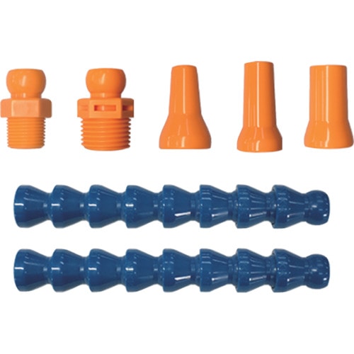 トラスコ中山 日機 クーラントシステム3/8 ホースキット (7個入)(ご注文単位1袋)【直送品】