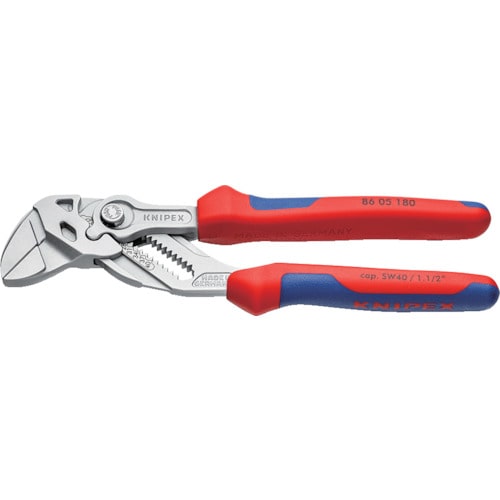トラスコ中山 KNIPEX プライヤーレンチ コンフォートハンドル 180mm 446-9283(ご注文単位1個)【直送品】