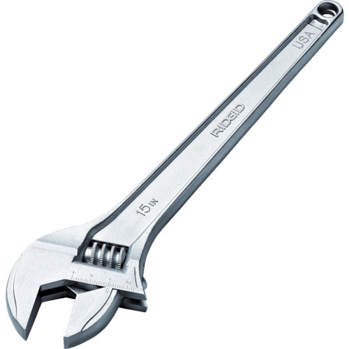 トラスコ中山 RIDGID アジャスタブル レンチ 450mm 768(ご注文単位1個)【直送品】
