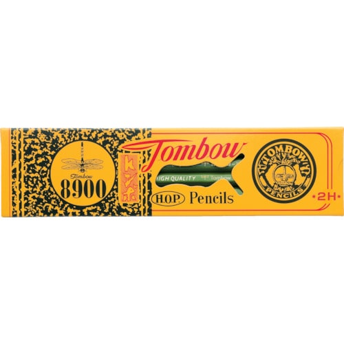 トラスコ中山 Tombow 鉛筆8900 2H(ご注文単位1箱)【直送品】