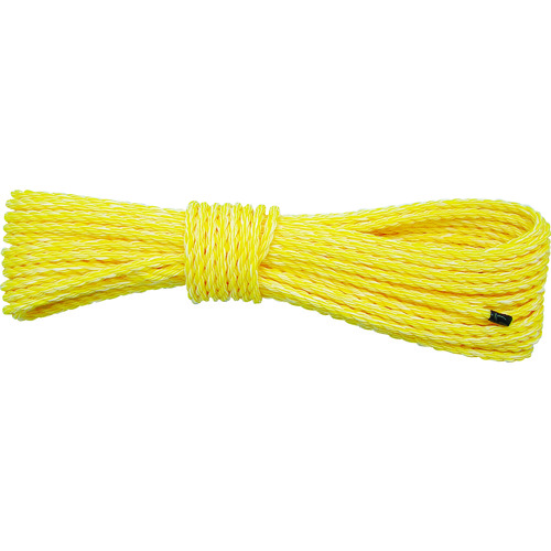 トラスコ中山 ユタカメイク ロープ KPロープ 4φ×10m(ご注文単位1巻)【直送品】