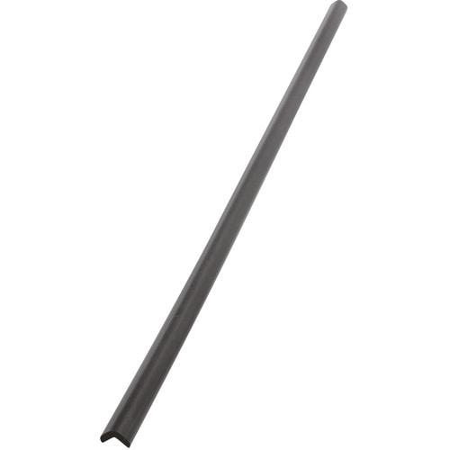 トラスコ中山 カーボーイ 安心クッション L字型900mm 細 ブラック(ご注文単位1本)【直送品】