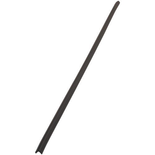 トラスコ中山 カーボーイ 安心クッション L字型900mm 極細 ブラック(ご注文単位1本)【直送品】