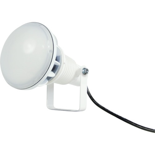 トラスコ中山 日動 エコビックLED投光器50W 常設型 昼白色 電線1.5m 本体白(ご注文単位1台)【直送品】