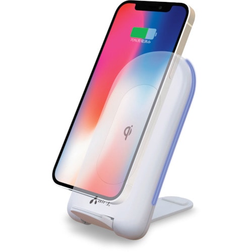 トラスコ中山 エアージェイ 3ウェイワイヤレス充電器 387-1849(ご注文単位1個)【直送品】