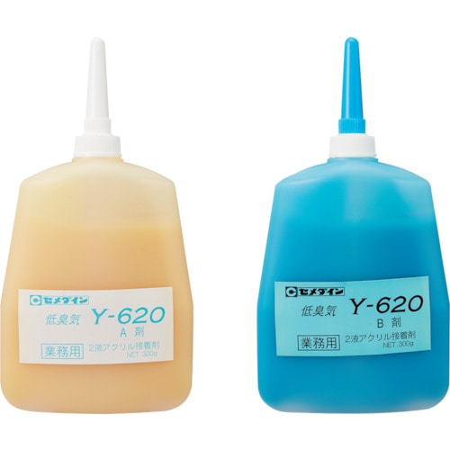 トラスコ中山 セメダイン メタルロック Y620 600gセット AY-050(ご注文単位1セット)【直送品】