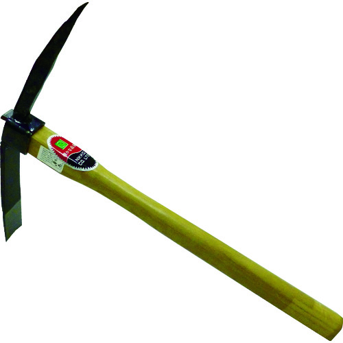 トラスコ中山 トンボ 手打鍛造ツルハシ ピックマトック 柄付 全長390mm(ご注文単位1本)【直送品】