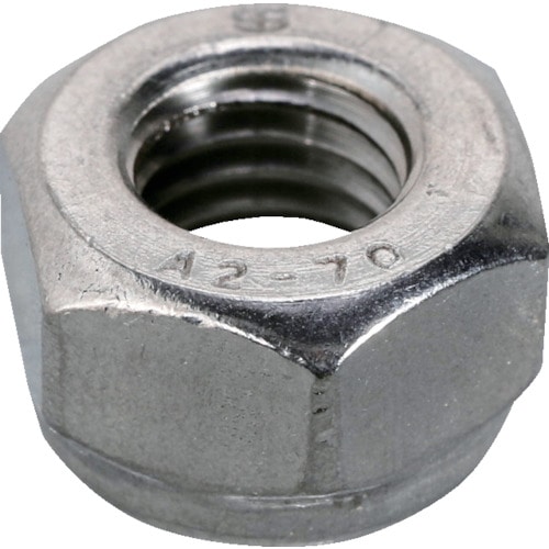 トラスコ中山 TRUSCO ナイロンナット ステンレス M10 12個入 1種(DIN982規格)(ご注文単位1パック)【直送品】