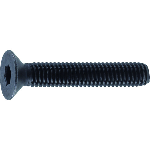 トラスコ中山 TRUSCO 六角穴付皿ボルト 黒染め 全ネジ M3×5 60本入(ご注文単位1パック)【直送品】