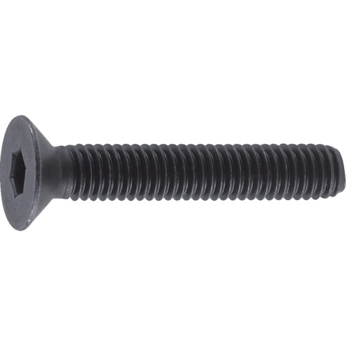 トラスコ中山 TRUSCO 六角穴付皿ボルト 黒染め 全ネジ M12×35 9本入(ご注文単位1パック)【直送品】