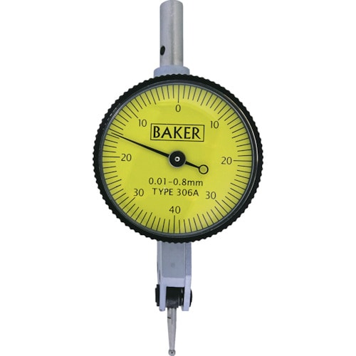 トラスコ中山 BAKER 標準テストインジケーター タイプ306φ6スピゴット付(ご注文単位1個)【直送品】