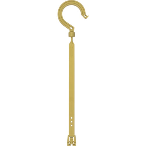 トラスコ中山 日動 万能フッカー 300mm 単管フック付 【サンド】(ご注文単位1本)【直送品】