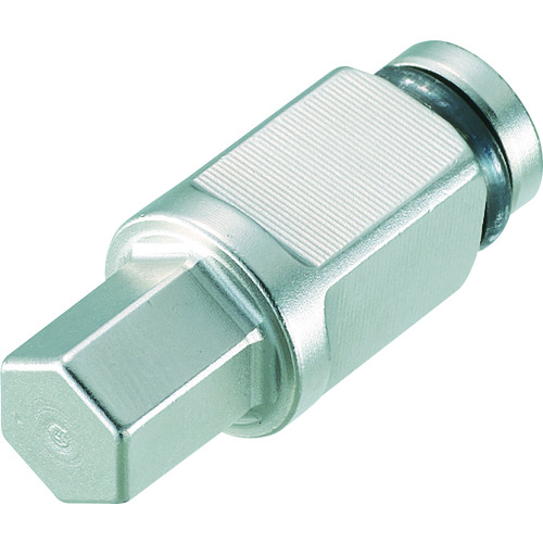 トラスコ中山 TONE ドライバービットソケット ヘキサゴンビット 差込角9.5mm 全長27.5mm 対辺寸法7mm(ご注文単位1個)【直送品】