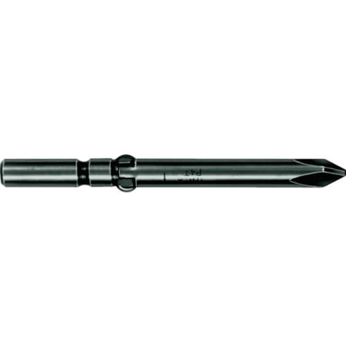トラスコ中山 ハイオス HIOS プラスビット シャンク径5mm +1 全長100mm(ご注文単位10本)【直送品】