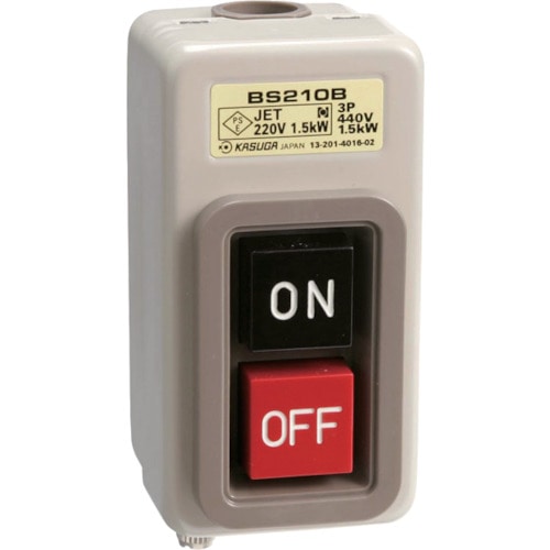 トラスコ中山 春日電機 動力用開閉器 BS210B3(ご注文単位1個)【直送品】