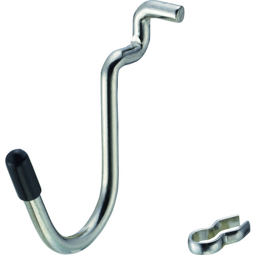 トラスコ中山 光 パンチングボード用U型フックキャップ黒(ご注文単位1個)【直送品】