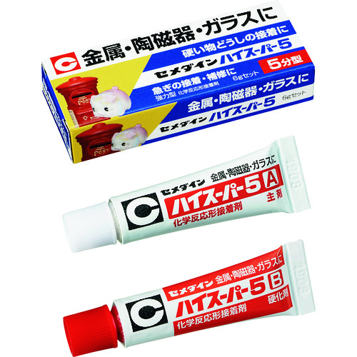 トラスコ中山 セメダイン ハイスーパー5 6gセット/箱 CA-183(ご注文単位1セット)【直送品】