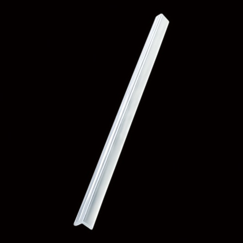 トラスコ中山 カーボーイ 安心クッション L字型400mm 細 クリア(ご注文単位1本)【直送品】