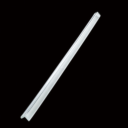 トラスコ中山 カーボーイ 安心クッション L字型400mm 極細 クリア(ご注文単位1本)【直送品】