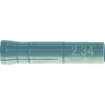 トラスコ中山 E‐FORCE コレットチャック(Φ2.34mm) ロータリー Φ6タイプ専用(ご注文単位1個)【直送品】