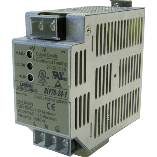トラスコ中山 TDKラムダ FA用DINレール取り付けAC-DC電源 DLPシリーズ 120W(ご注文単位1台)【直送品】