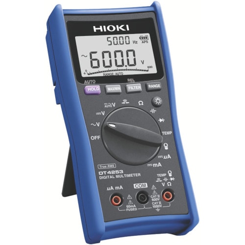トラスコ中山 HIOKI デジタルマルチメータ DT4253(ご注文単位1台)【直送品】