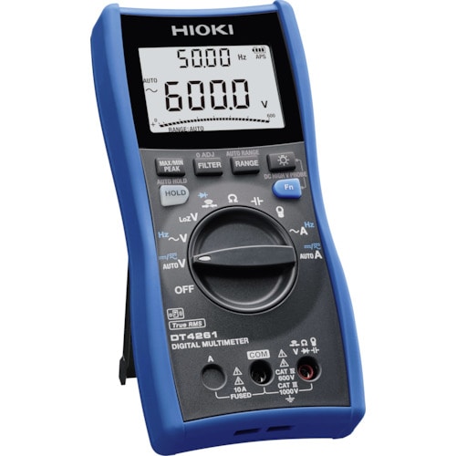 トラスコ中山 HIOKI デジタルマルチメータ DT4261(ご注文単位1台)【直送品】