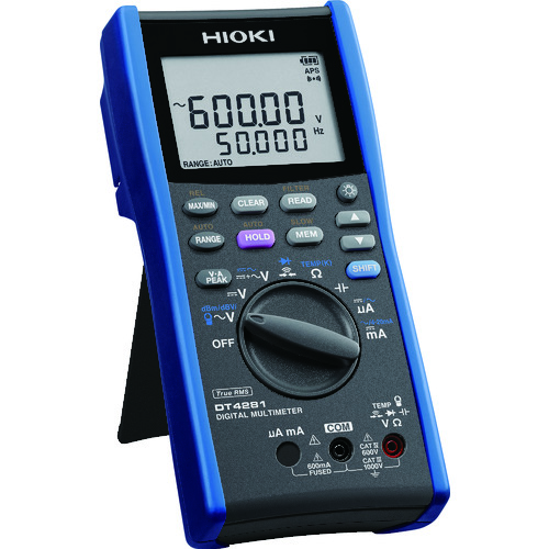 トラスコ中山 HIOKI デジタルマルチメータ DT4281(ご注文単位1台)【直送品】