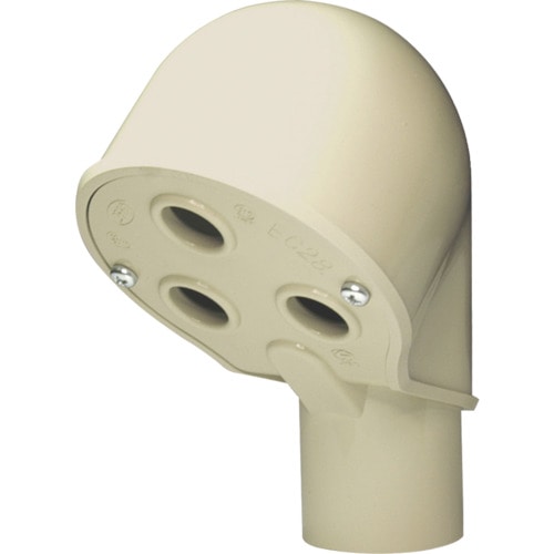トラスコ中山 日動電工 エントランスキャップ28(アイボリー)(ご注文単位1個)【直送品】
