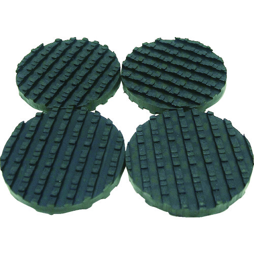 トラスコ中山 WAKI HYPER防振ゴム φ70X10mm (4個入)(ご注文単位1パック)【直送品】