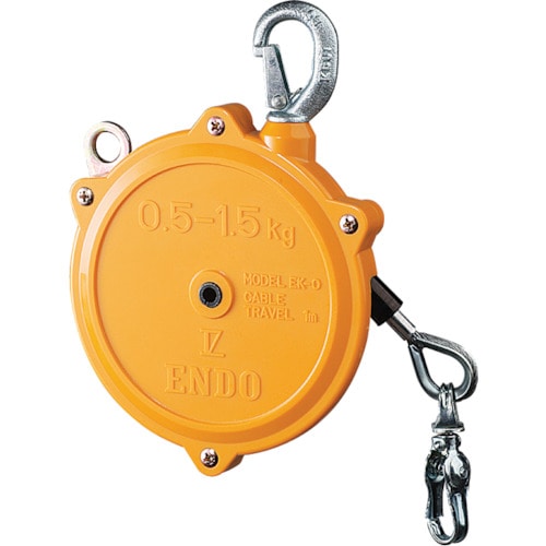 トラスコ中山 ENDO スプリングバランサー EK-0 0.5~1.5kg 1m(ご注文単位1台)【直送品】