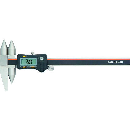 トラスコ中山 カノン 直読式デジタル丸穴ピッチノギス150mm(ご注文単位1本)【直送品】