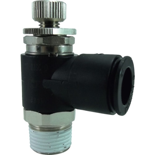 トラスコ中山 チヨダ ファイブスピードコントローラα メーターアウト12mm・R3/8(ご注文単位1個)【直送品】