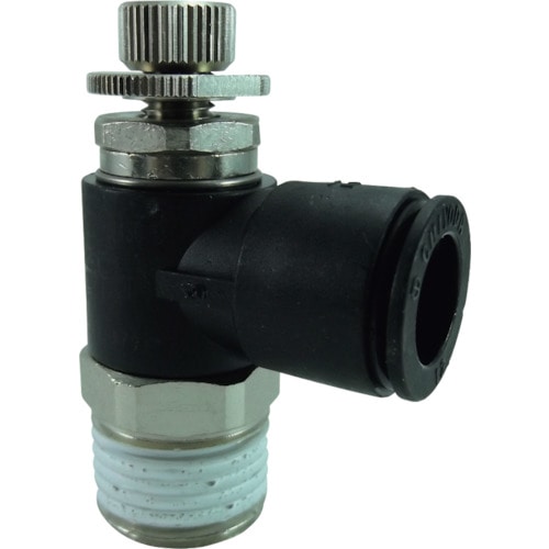 トラスコ中山 チヨダ ファイブスピードコントローラα メーターアウト12mm・R1/2(ご注文単位1個)【直送品】