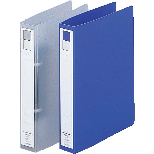 トラスコ中山 リヒト A5/Sリングファイル 青（ご注文単位1冊）【直送品】